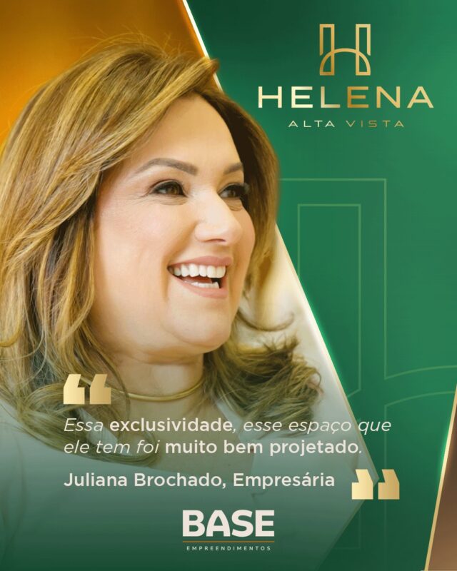 Escolher um imóvel é uma decisão que exige confiança.

Com 25 anos de história e credibilidade em Pará de Minas, a Base desenvolve empreendimentos que unem planejamento, qualidade e valorização.

O Helena Alta Vista é resultado desse compromisso: um projeto criado para quem busca viver com mais conforto e investir com segurança.

💚 Porque confiança se constrói ao longo do tempo.

#HelenaAltaVista #BaseEmpreendimentos #ParáDeMinas #Confiança #InvestimentoSeguro #AltoPadrão #MorarBem #ValorizaçãoImobiliária
