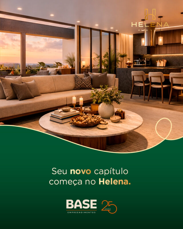 O Helena Alta Vista nasce para redefinir o conceito de morar bem em Pará de Minas.

Arquitetura contemporânea, ambientes sofisticados e um projeto pensado para quem valoriza exclusividade, conforto e valorização patrimonial.

Mais do que um endereço, um novo padrão de vida.

📲 Fale com nossa equipe e conheça o Helena de perto.

#HelenaAltaVista #BaseEmpreendimentos #AltoPadrão #ImóveisParáDeMinas #InvestimentoImobiliário #MorarBem #ParáDeMinas